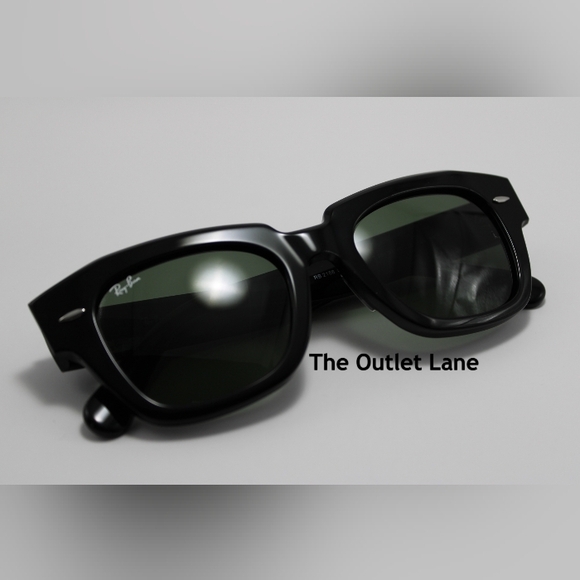 Model Display RayBan State Street Black RB2186 - Picture 6 of 16